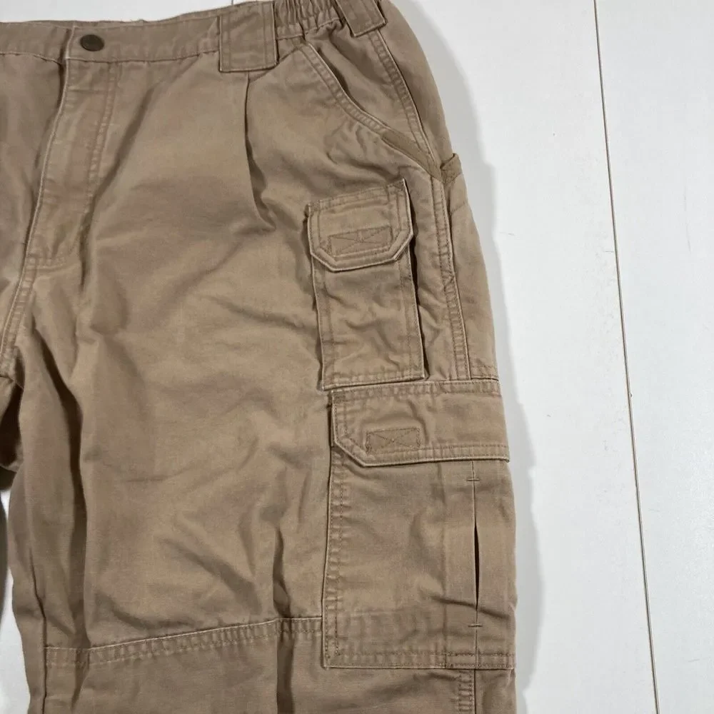 5.11 Tactical Taclite Pro Pants 37x29 Ripstop Cargo‎ Work Beige (Tag 40x32)